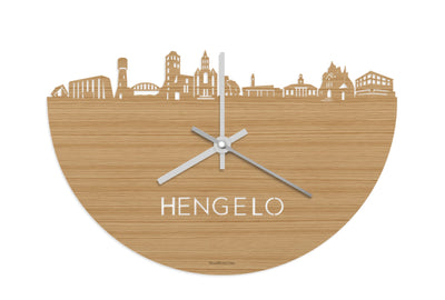Skyline Clock Hengelo Bamboo