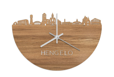Skyline Clock Hengelo Oak