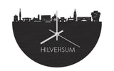Skyline Clock Hilversum Black