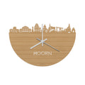 Skyline Klok Hoorn Bamboe