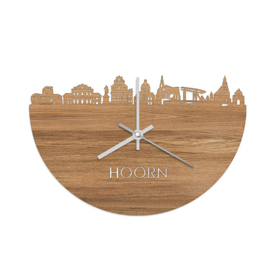 Skyline Clock Horn Oak
