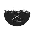Skyline Clock Leerdam Black