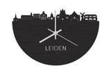 Skyline Clock Leiden Black