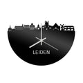 Skyline Clock Leiden Black Glossy
