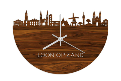 Skyline Klok Loon op Zand Palissander