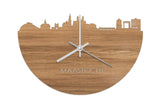 Skyline Clock Maastricht Oak