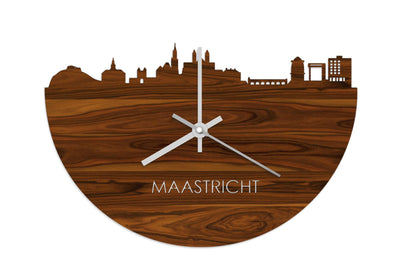 Skyline Clock Maastricht Rosewood