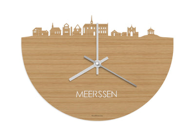 Skyline Clock Meerssen Bamboo