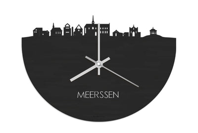 Skyline Clock Meerssen Black