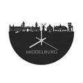 Skyline Clock Middelburg Black