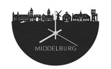 Skyline Clock Middelburg Black