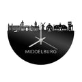 Skyline Clock Middelburg Black Glossy