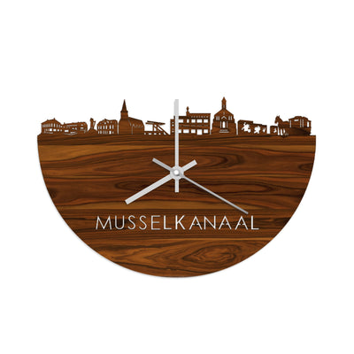 Skyline Klok Musselkanaal Palissander