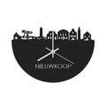 Skyline Clock Nieuwkoop Black