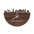 Skyline Clock Nieuwkoop Noten