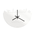 Skyline Clock Nieuwkoop White Glossy