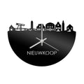 Skyline Clock Nieuwkoop Black Glossy
