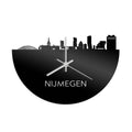 Skyline Clock Nijmegen Black Glossy