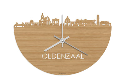 Skyline Clock Oldenzaal Bamboo