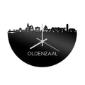 Skyline Clock Oldenzaal Black Glossy