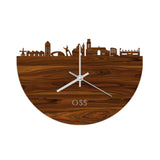 Skyline Klok Oss Palissander houten cadeau wanddecoratie relatiegeschenk van WoodWideCities