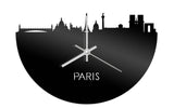 Skyline Klok Parijs Zwart Glanzend