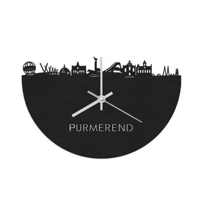 Skyline Clock Purmerend Black