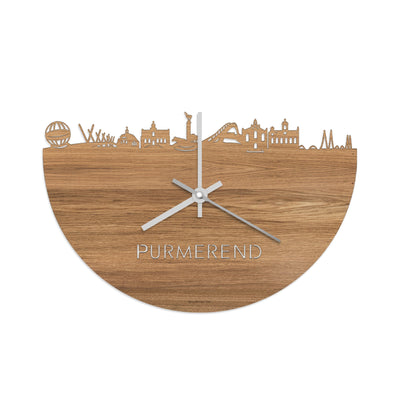Skyline Clock Purmerend Oak