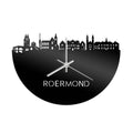 Skyline Clock Roermond Black Glossy