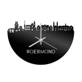Skyline Klok Roermond Zwart Glanzend