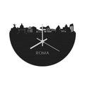 Skyline Clock Rome Black