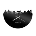 Skyline Clock Rome Black Glossy