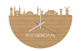 Skyline Clock Roosendaal Bamboo