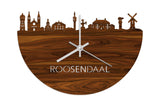 Skyline Clock Roosendaal Rosewood