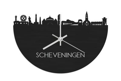 Skyline Clock Scheveningen Black