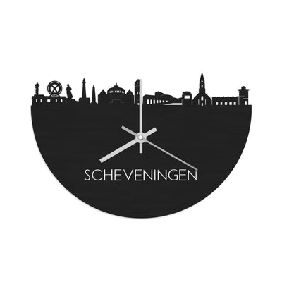 Skyline Clock Scheveningen Black