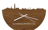 Skyline Clock Schiermonnikoog Noten