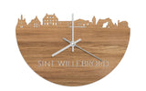 Skyline Clock Sint Willebrord Oak