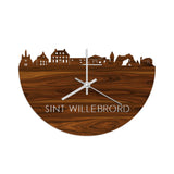 Skyline Clock Sint Willebrord Palissander