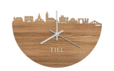 Skyline Clock Tiel Oak