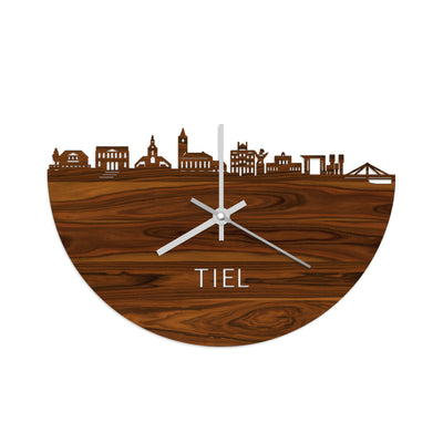 Skyline Clock Tiel Rosewood