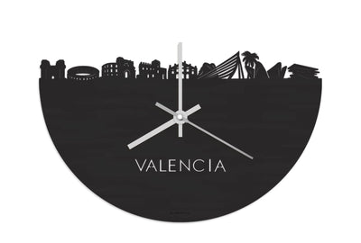 Skyline Clock Valencia Black