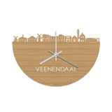 Skyline Clock Veenendaal Bamboo
