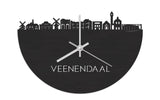 Skyline Clock Veenendaal Black