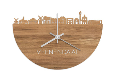 Skyline Clock Veenendaal Oak