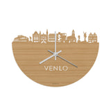Skyline Clock Venlo Bamboo
