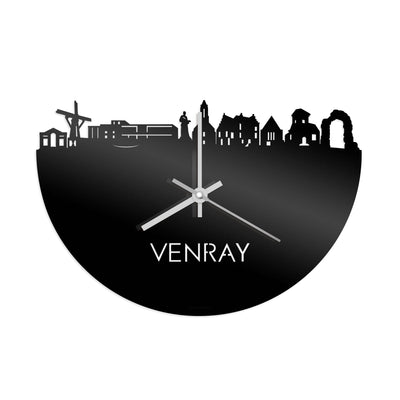 Skyline Klok Venray Zwart Glanzend