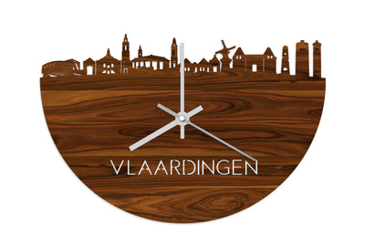 Skyline Clock Vlaardingen Rosewood