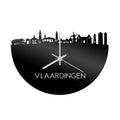 Skyline Clock Vlaardingen Black Glossy