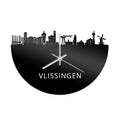 Skyline Clock Vlissingen Black Glossy